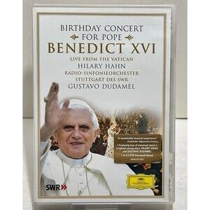 Birthday Concert for Pope Benedict Xvi (DVD) Like New Condition